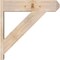 Ekena Millwork Traditional Smooth Craftsman Outlooker, Douglas Fir, 7 1/2"W x 30"D x 30"H OUT08X30X30TRA04SDF - alternate 3